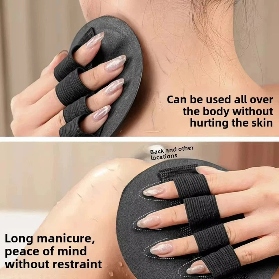 Exfoliating Glove Body Scrubber Deep Cleaning Bath Shower Scrub Exfoliator Pad